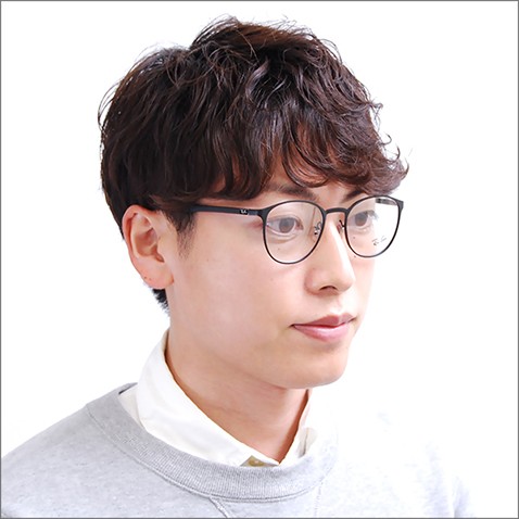 レイバン メガネ フレーム 純正レンズ対応 Ray-Ban RayBan RX6355 2503 50 52 ラウンド ウェリントン メタル LITEFORCE ライトフォース 伊達眼鏡 | Ray-Ban | 02