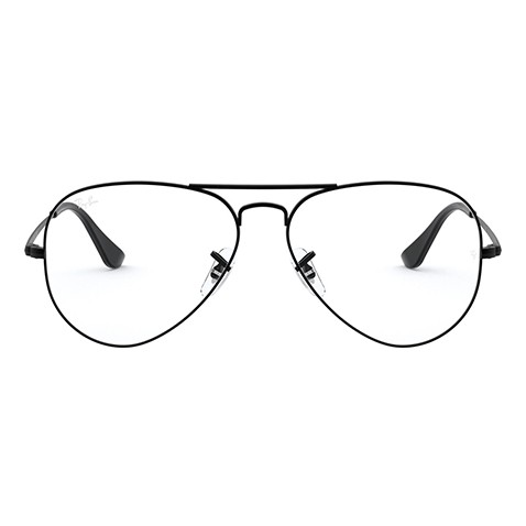 レイバン メガネ フレーム ブルーライトカットレンズセット RX6489 2503 55 58 Ray-Ban アビエーター ティアドロップ 眼鏡 PCメガネ 度付き対応可 | Ray-Ban | 01