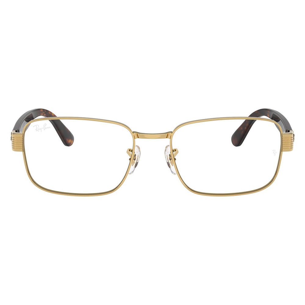 美品 RAY BAN レイバン サングラス アイウェア メタルフレーム スクエア べっ甲柄 サイズ56□16-140 シルバー/ブラウン系 メンズ レディース 古着 中古 USED Ray-Ban（レイバン） メガネ フレーム 純正レンズ対応 Ray-Ban RayBan