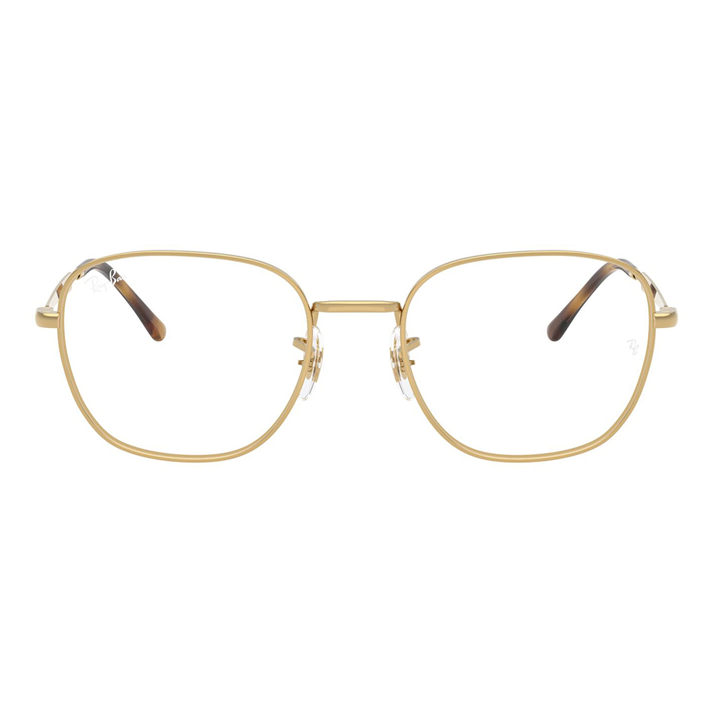レイバン メガネ フレーム 純正レンズ対応 Ray-Ban RX6534 2500 51 53 ラウンド スクエア クラシック メタル ユニセックス_1