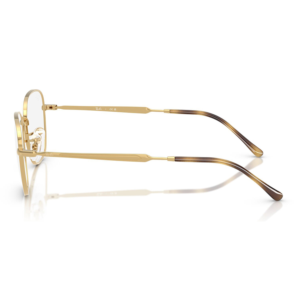 レイバン メガネ フレーム 純正レンズ対応 Ray-Ban RX6534 2500 51 53 ラウンド スクエア クラシック メタル ユニセックス_2