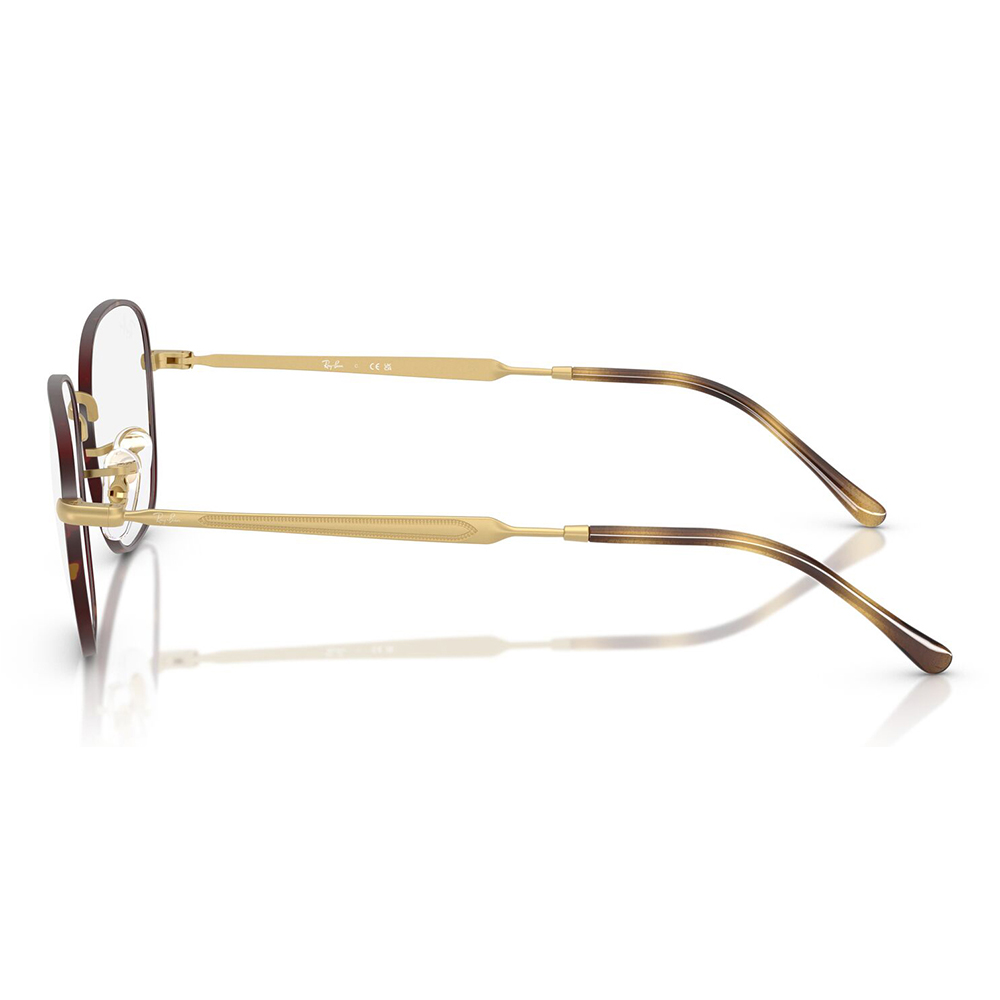 レイバン メガネ フレーム 純正レンズ対応 Ray-Ban RX6534 3188 51 53 ラウンド スクエア クラシック メタル ユニセックス_2