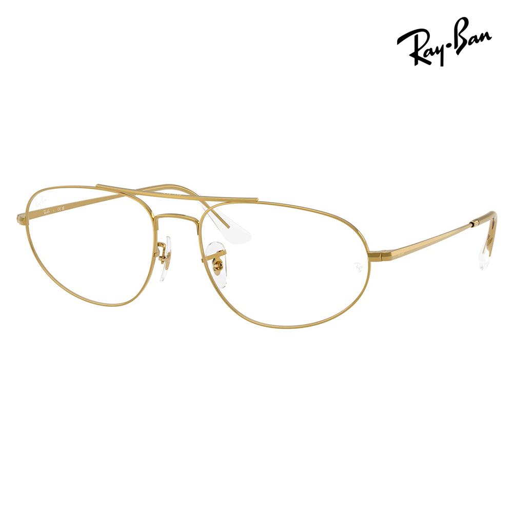レイバン メガネ フレーム 純正レンズ対応 Ray-Ban RayBan RX6645 3086 57 60 EXPLORER 4 エクスプローラ4 パイロット メタル | Ray-Ban