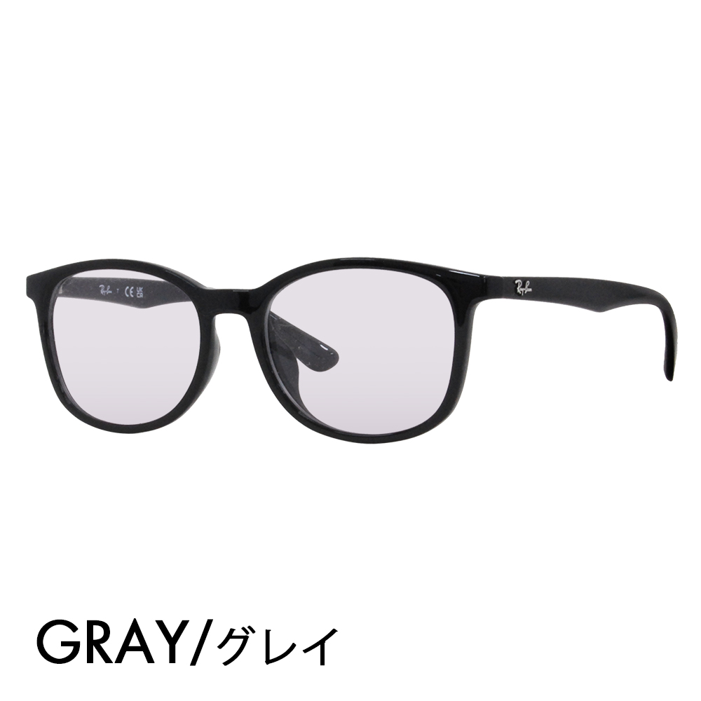 レイバン メガネ フレーム サングラス カラーレンズセット RX7093D 2000 54 Ray-Ban ボストン ウェリントン アジアンデザイン 眼鏡 伊達メガネ｜upup｜02