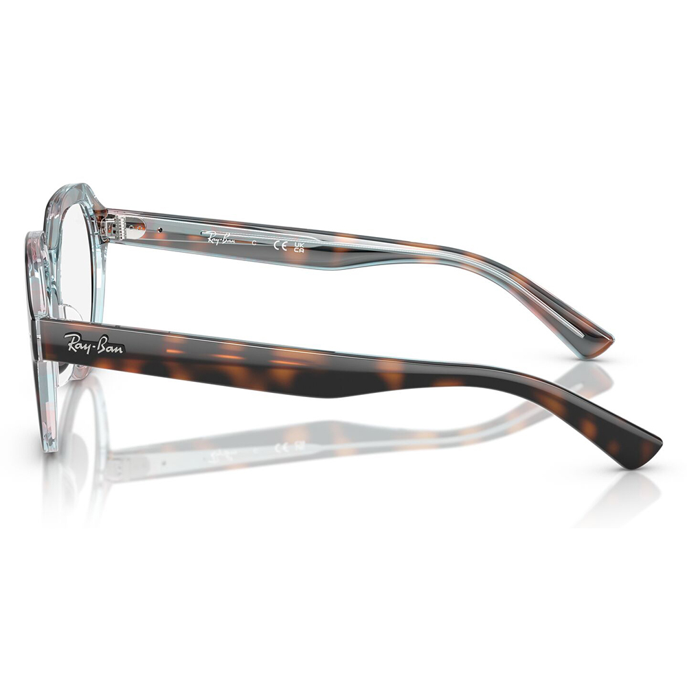 レイバン Ray-Ban RayBan RX7214 8401 49 メガネ フレーム 純正レンズ対応 GINA OPTICS ジーナオプティクス ボストン フルフィットモデル 伊達メガネ 眼鏡 | Ray-Ban | 02