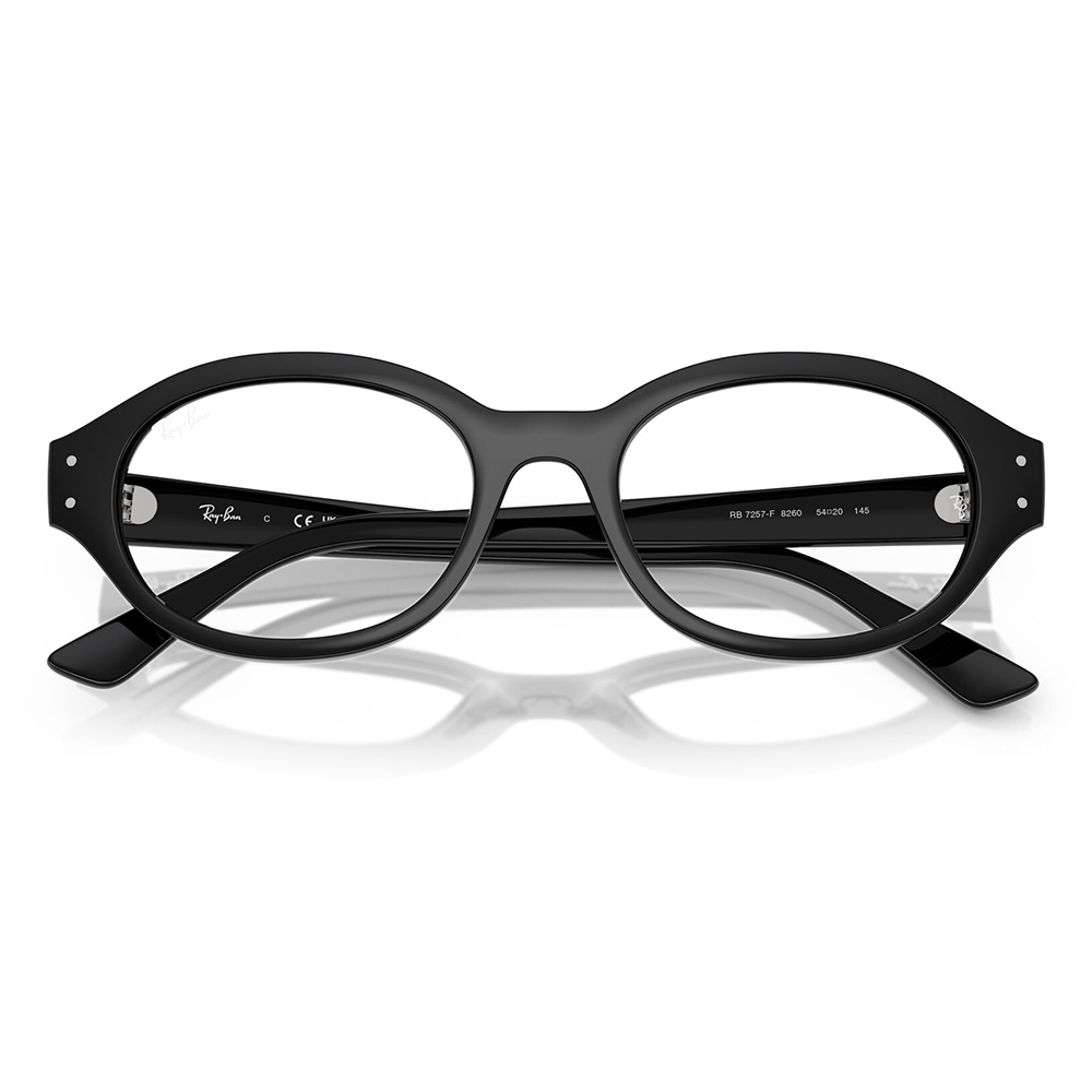 レイバン メガネ フレーム 純正レンズ対応 Ray-Ban RayBan RX7257F 8260 52 SHILO シロ オーバル フルフィットモデル セル ユニセックス_4