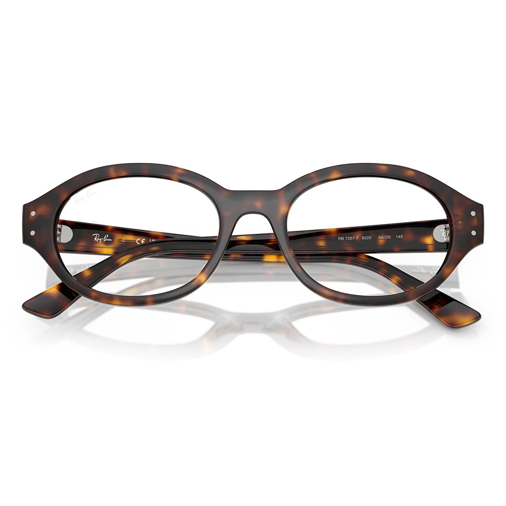 レイバン メガネ フレーム 純正レンズ対応 Ray-Ban RayBan RX7257F 8320 52 SHILO シロ オーバル フルフィットモデル セル ユニセックス | Ray-Ban | 04