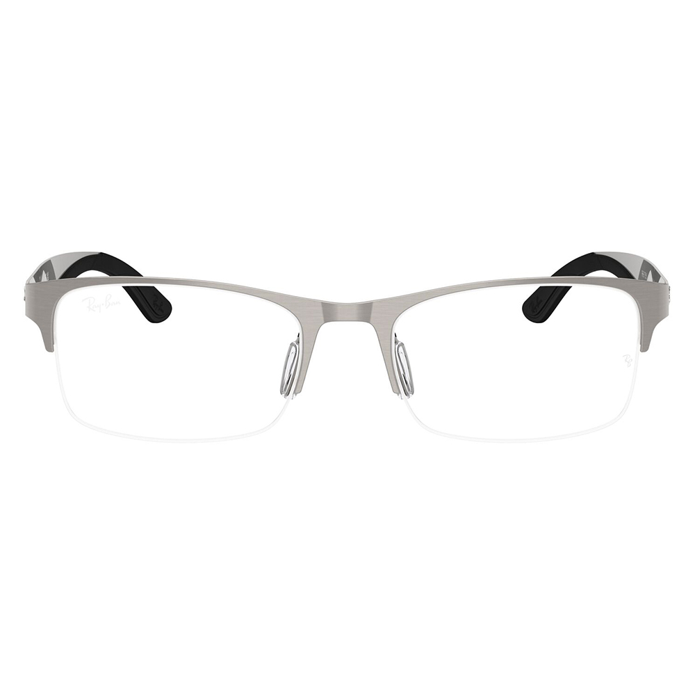 レイバン Ray-Ban RayBan RX7551 3214 54 56 伊達メガネ 眼鏡 チタン メタル スクエア レクタングル 純正レンズ対応 | Ray-Ban | 01