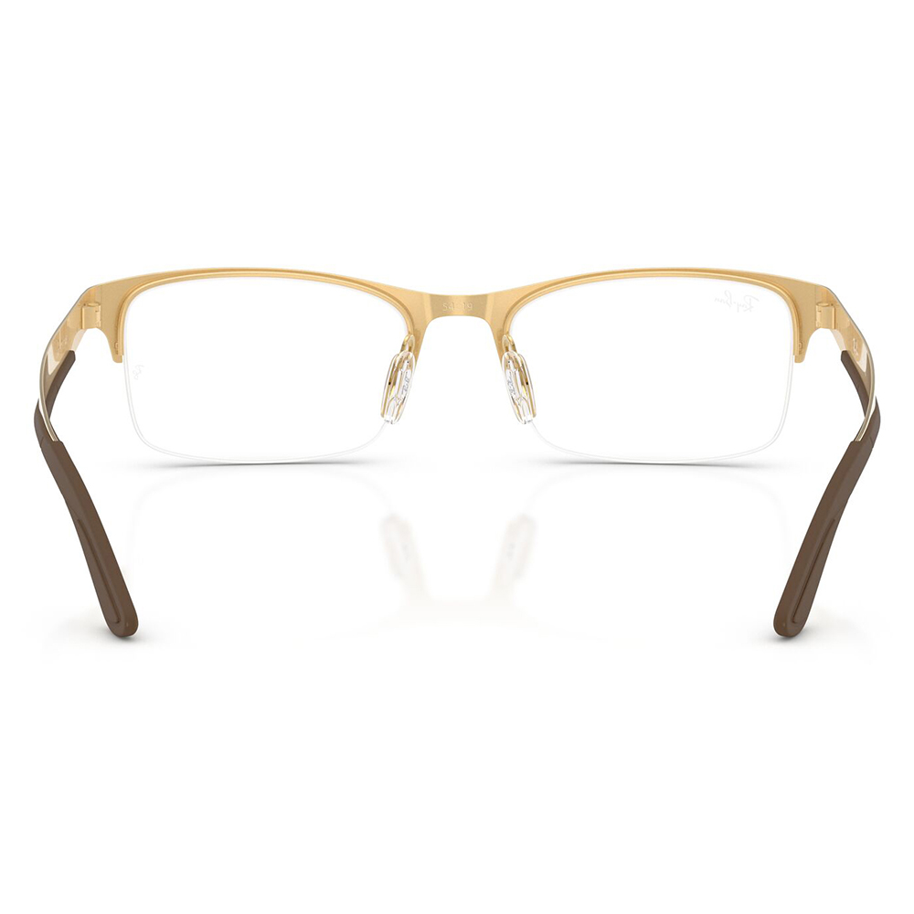 レイバン Ray-Ban RayBan RX7551 3220 54 56 伊達メガネ 眼鏡 チタン メタル スクエア レクタングル 純正レンズ対応 | Ray-Ban | 03