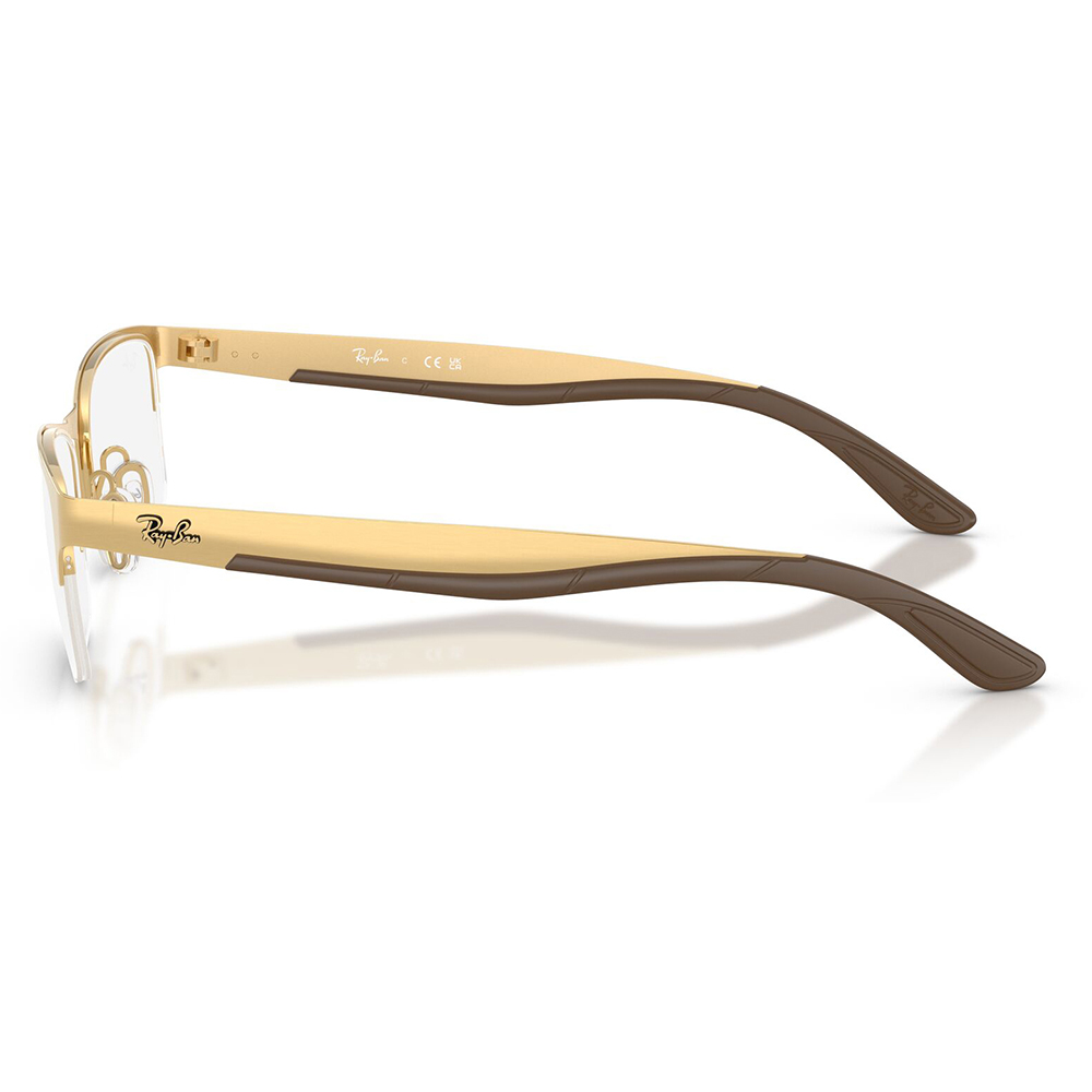 レイバン Ray-Ban RayBan RX7551 3220 54 56 伊達メガネ 眼鏡 チタン メタル スクエア レクタングル 純正レンズ対応 | Ray-Ban | 02