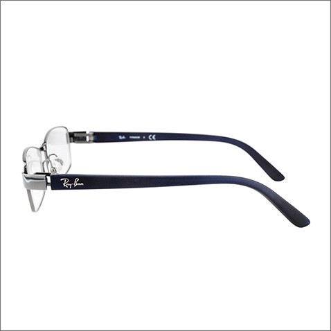 アウトレット レイバン メガネ フレーム ブルーライトカットレンズセット RX8726D 1000 55 Ray-Ban アジアンモデル チタン 眼鏡 PCメガネの画像