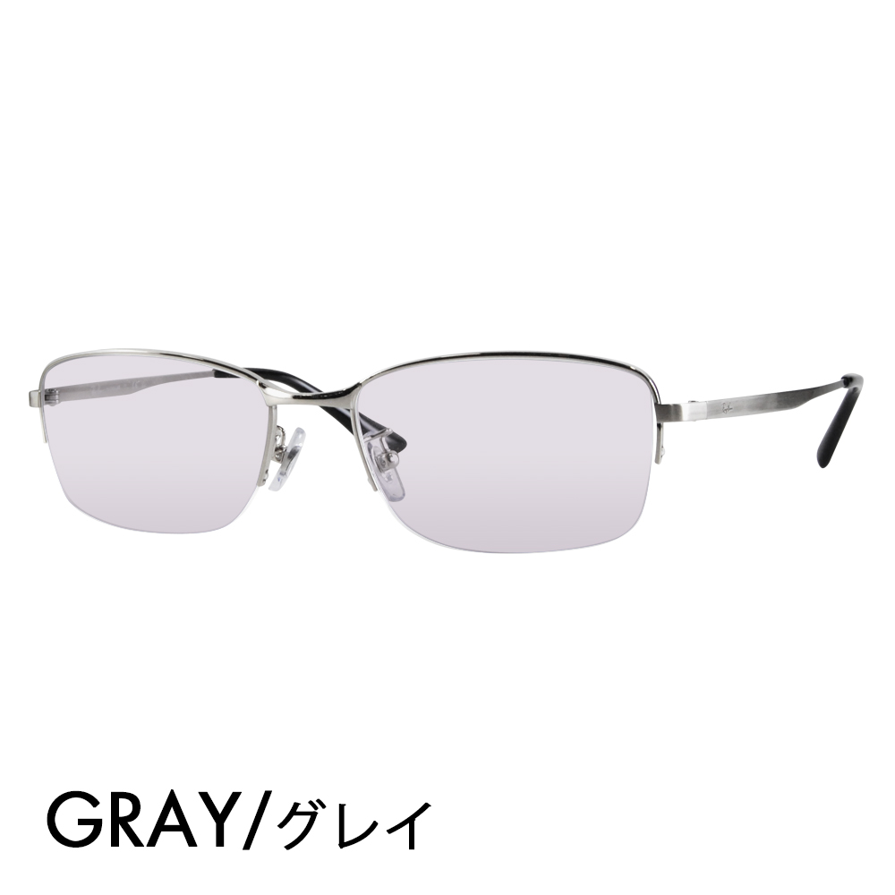 レイバン カラーレンズセット サングラス メガネ Ray-Ban RayBan RX8774D 1029 55 チタン ジャパンモデル エントリーモデル ナイロール ハーフリム 伊達眼鏡｜upup｜02