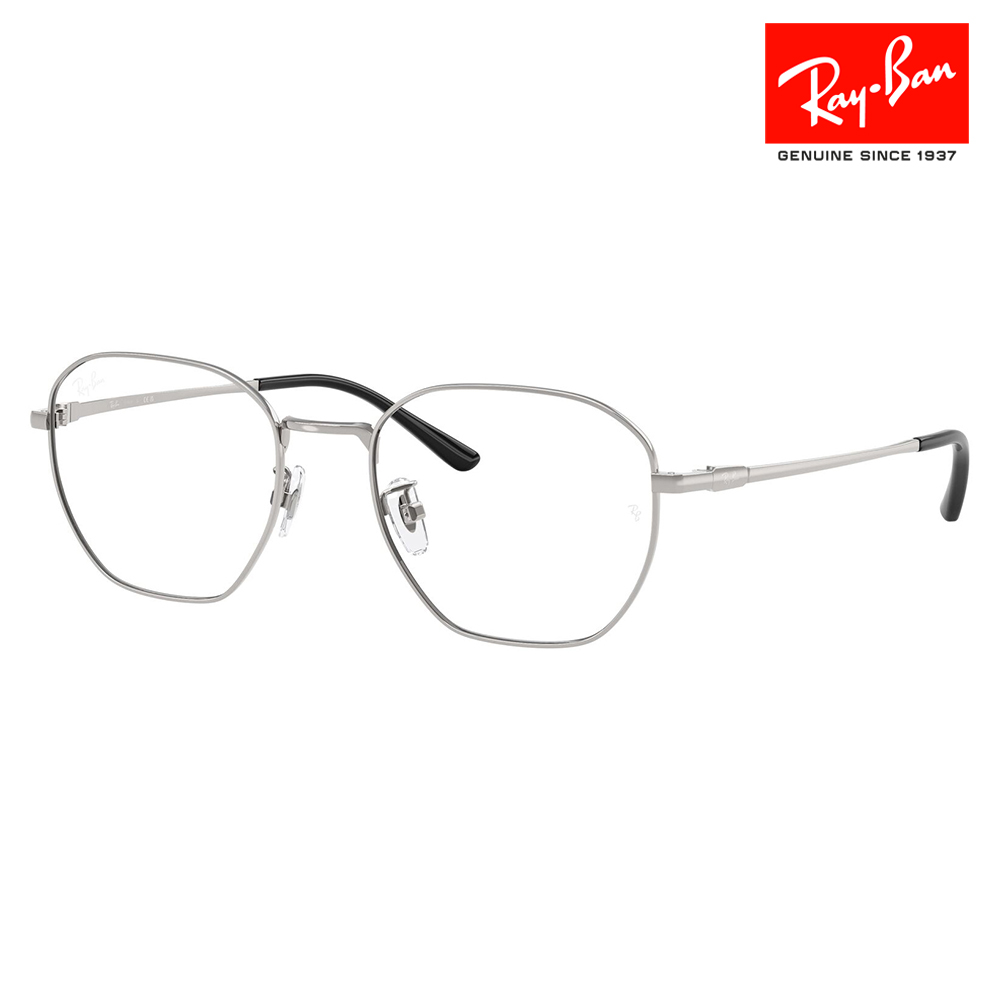 レイバン Ray-Ban RayBan RX8777D 1002 53 メガネ フレーム 純正レンズ対応 チタン チタニウム スクエア アジアンデザイン ユニセックス | Ray-Ban