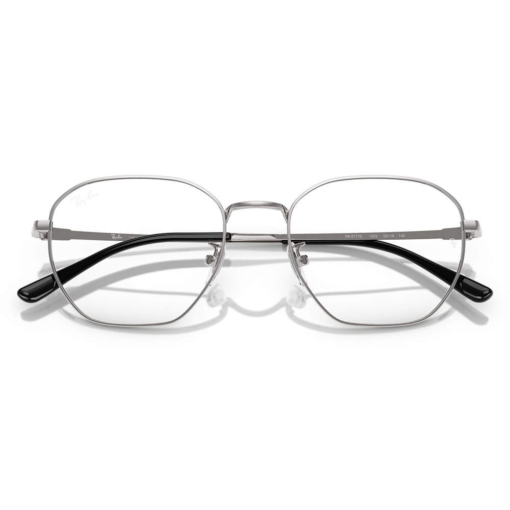 レイバン Ray-Ban RayBan RX8777D 1002 53 メガネ フレーム 純正レンズ対応 チタン チタニウム スクエア アジアンデザイン ユニセックス | Ray-Ban | 04
