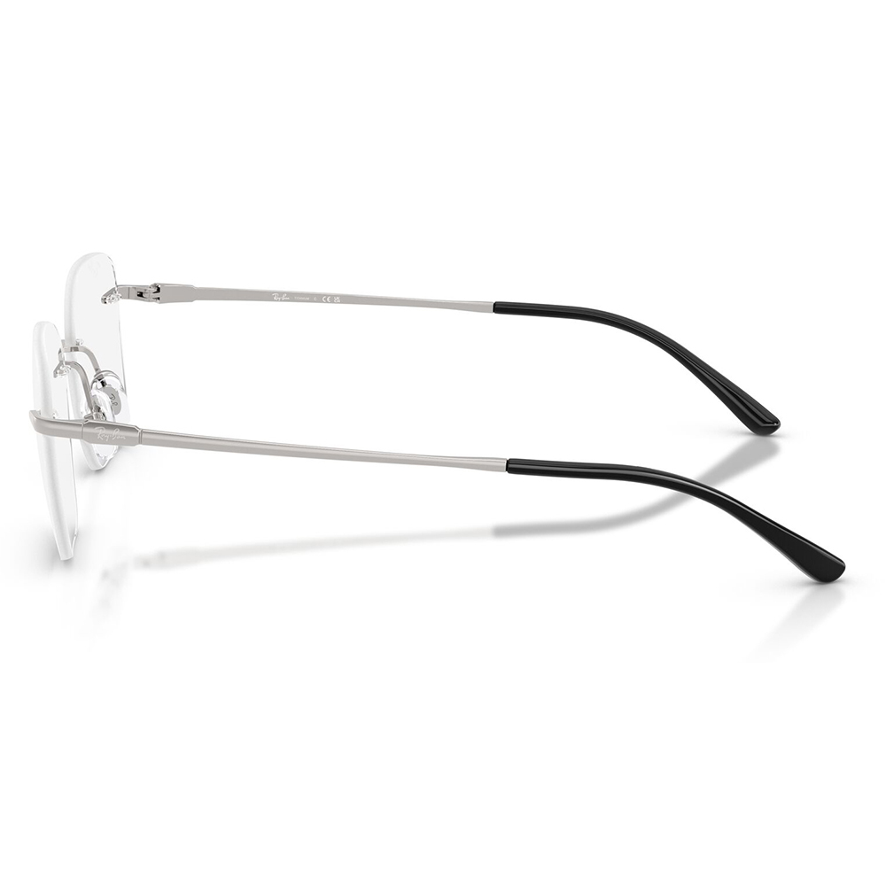 レイバン Ray-Ban RX8783D 1002 52 メガネ フレーム 純正レンズ対応 チタン チタニウム スクエア 多角形 アジアンデザイン ツーポイント ローブリッジフィット | Ray-Ban | 02