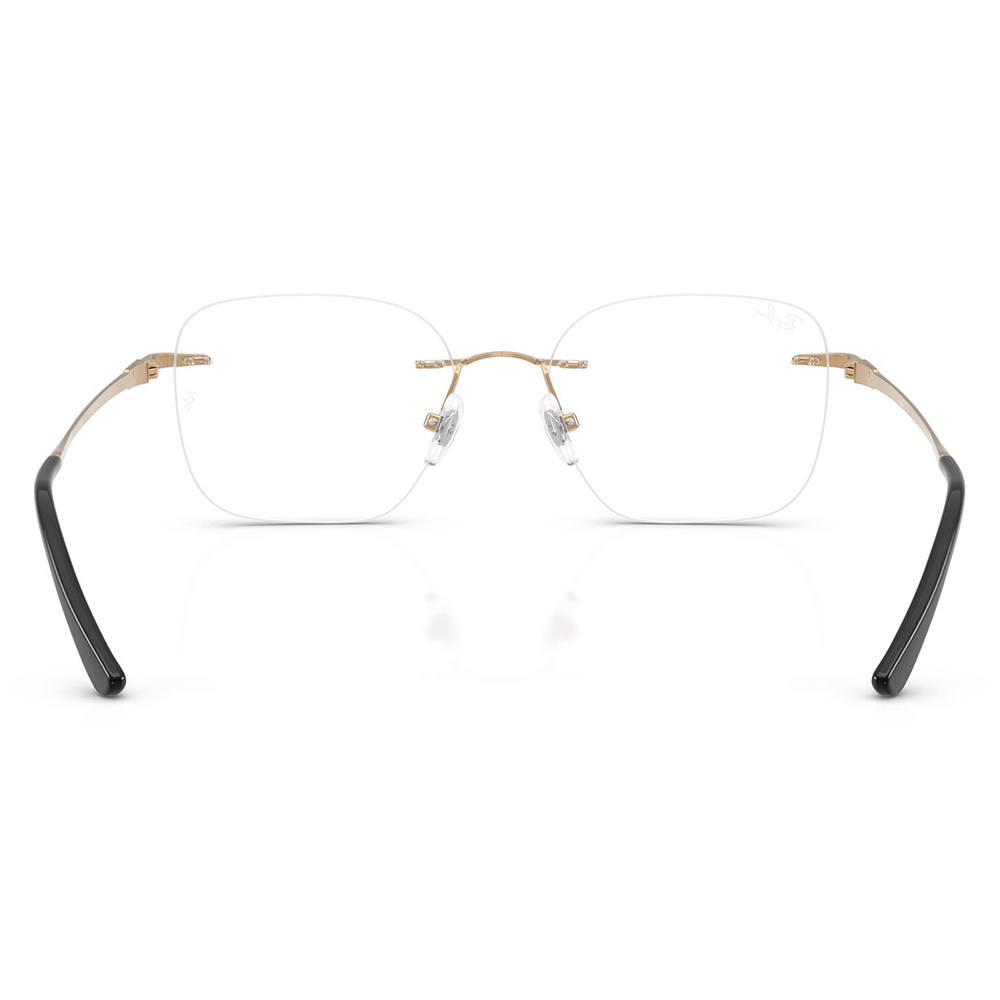 レイバン Ray-Ban RX8783D 1248 52 メガネ フレーム 純正レンズ対応 チタン チタニウム スクエア 多角形 アジアンデザイン ツーポイント ローブリッジフィット | Ray-Ban | 03