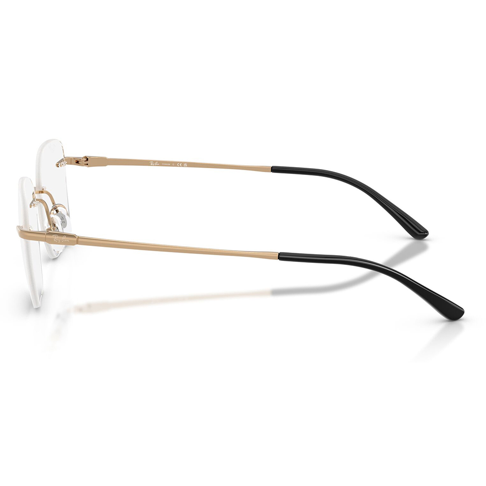 レイバン Ray-Ban RX8783D 1248 52 メガネ フレーム 純正レンズ対応 チタン チタニウム スクエア 多角形 アジアンデザイン ツーポイント ローブリッジフィット | Ray-Ban | 02