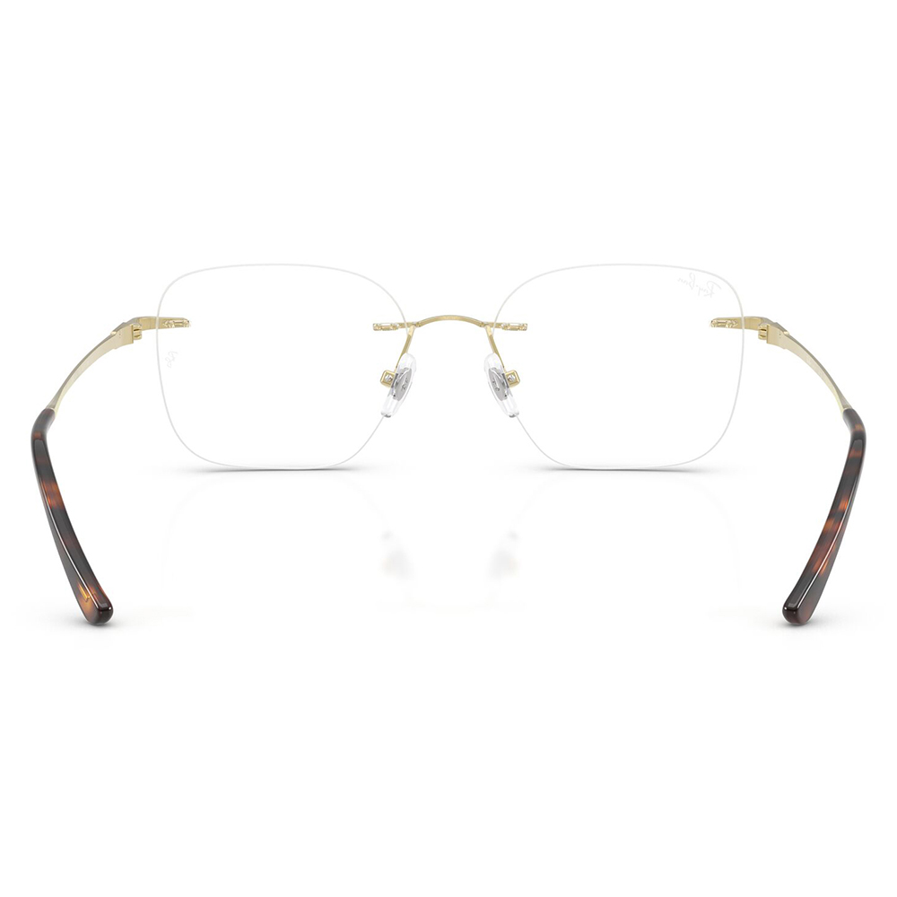 レイバン Ray-Ban RX8783D 1251 52 メガネ フレーム 純正レンズ対応 チタン チタニウム スクエア 多角形 アジアンデザイン ツーポイント ローブリッジフィット | Ray-Ban | 03