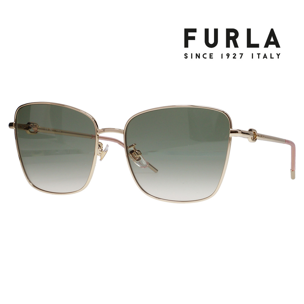FURLA フルラ サングラス メガネ SFU714 0594 58 スクエア