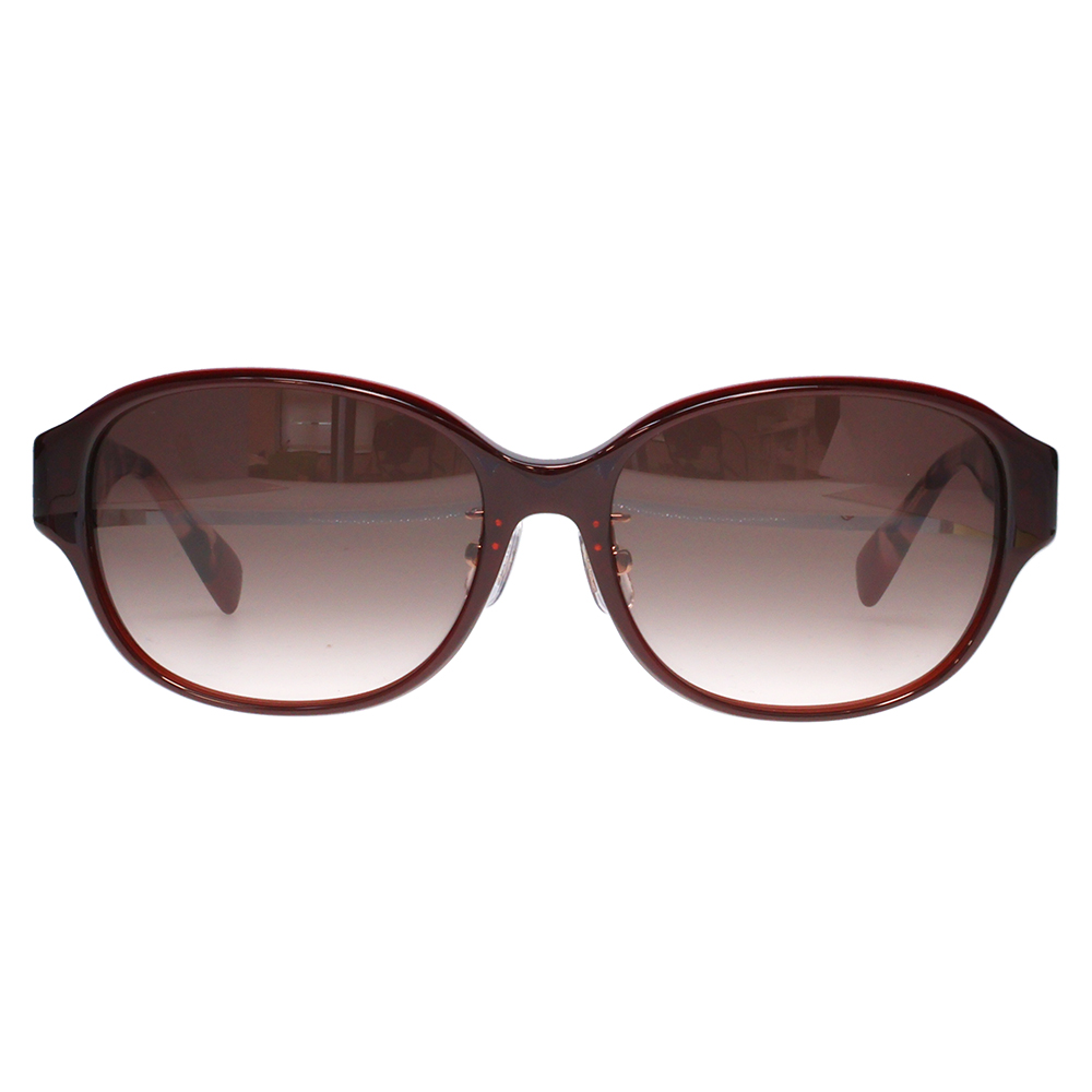 FURLA フルラ サングラス メガネ SFU849J 01ED 55 オーバル ラウンド ジャパンモデル レディース セル 紫外線 UVカット おしゃれ 運転用 | FURLA | 01