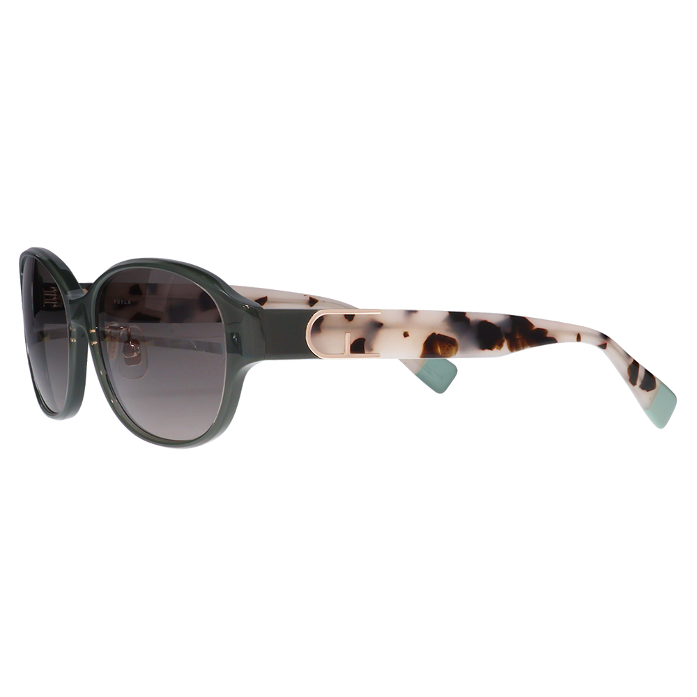 FURLA フルラ サングラス メガネ SFU849J 06RM 55 オーバル ラウンド ジャパンモデル レディース セル 紫外線 UVカット おしゃれ 運転用 | FURLA | 03