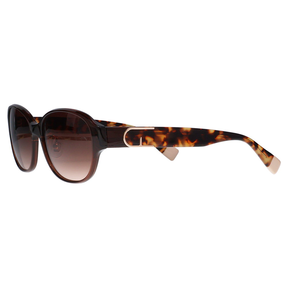 FURLA フルラ サングラス メガネ SFU849J 0892 55 オーバル ラウンド ジャパンモデル レディース セル 紫外線 UVカット おしゃれ 運転用 | FURLA | 03