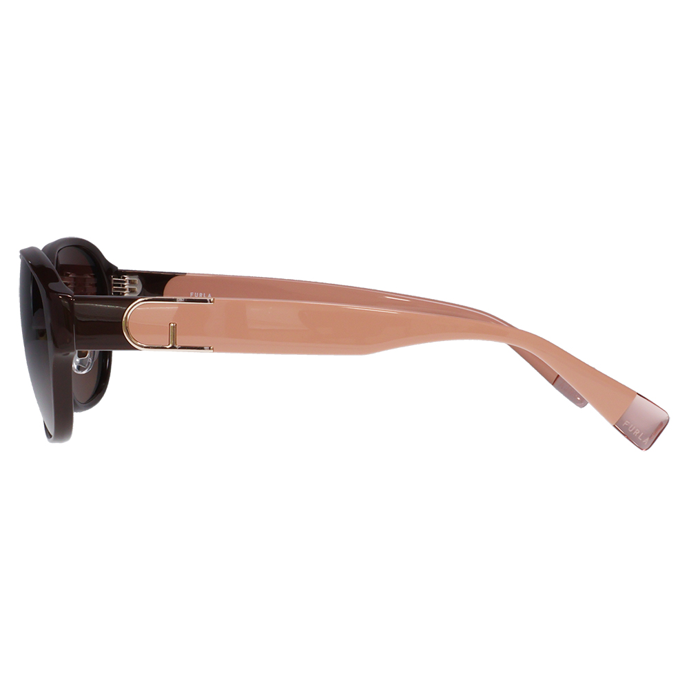 FURLA フルラ サングラス メガネ SFU849J 6XKP 55 オーバル ラウンド ジャパンモデル レディース セル 紫外線 UVカット おしゃれ 運転用 | FURLA | 02