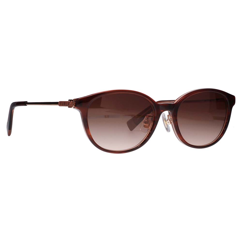 FURLA フルラ サングラス メガネ SFU851J 01FW 52 ウェリントン オーバル セル ジャパンモデル レディース | FURLA | 04
