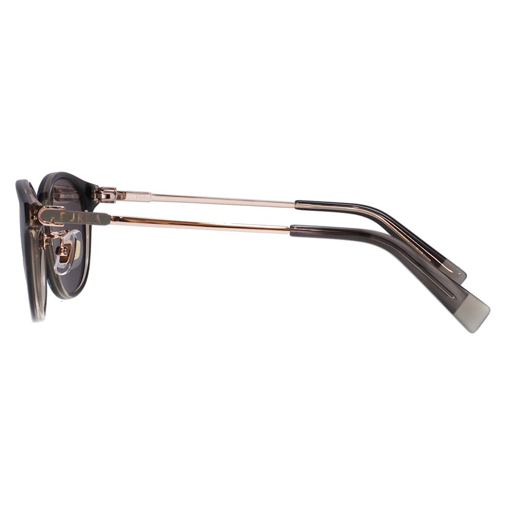 FURLA フルラ サングラス メガネ SFU851J 06BZ 52 ウェリントン オーバル セル ジャパンモデル レディース | FURLA | 02