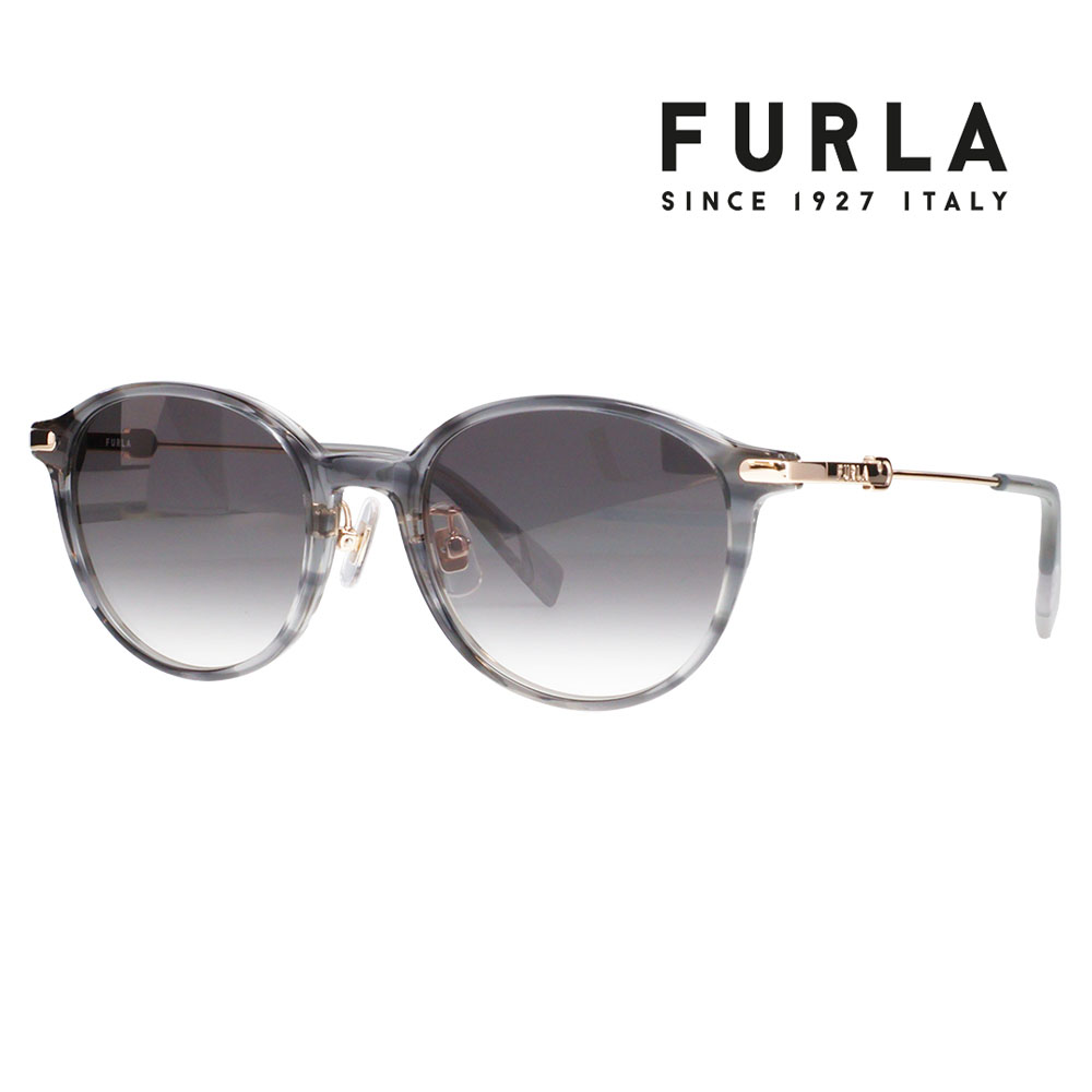 FURLA フルラ サングラス SFUA40J 09T8 50 セル メタル ボストン コンビ レディース | FURLA
