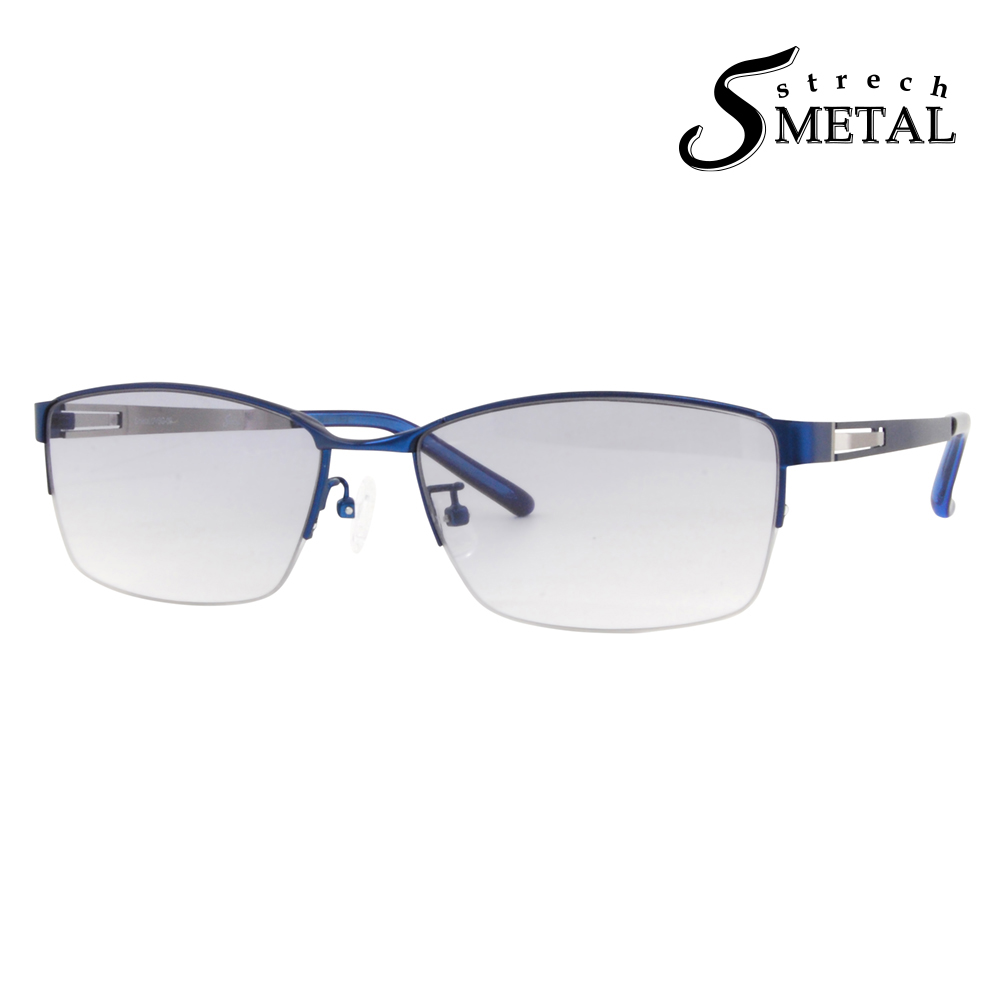 SMETAL Strech METAL UVサングラス-009-3 エスメタル Sメタル UVカット 紫外線カット 度付きサングラス対応 | 