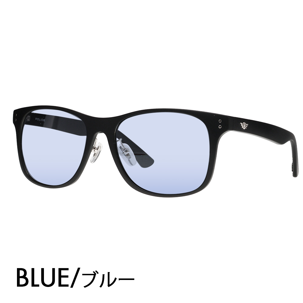 サンルイス SI 2 Pブラック×イエロー POLICE ポリス サングラス カラーレンズセット SPL982I U28P 57