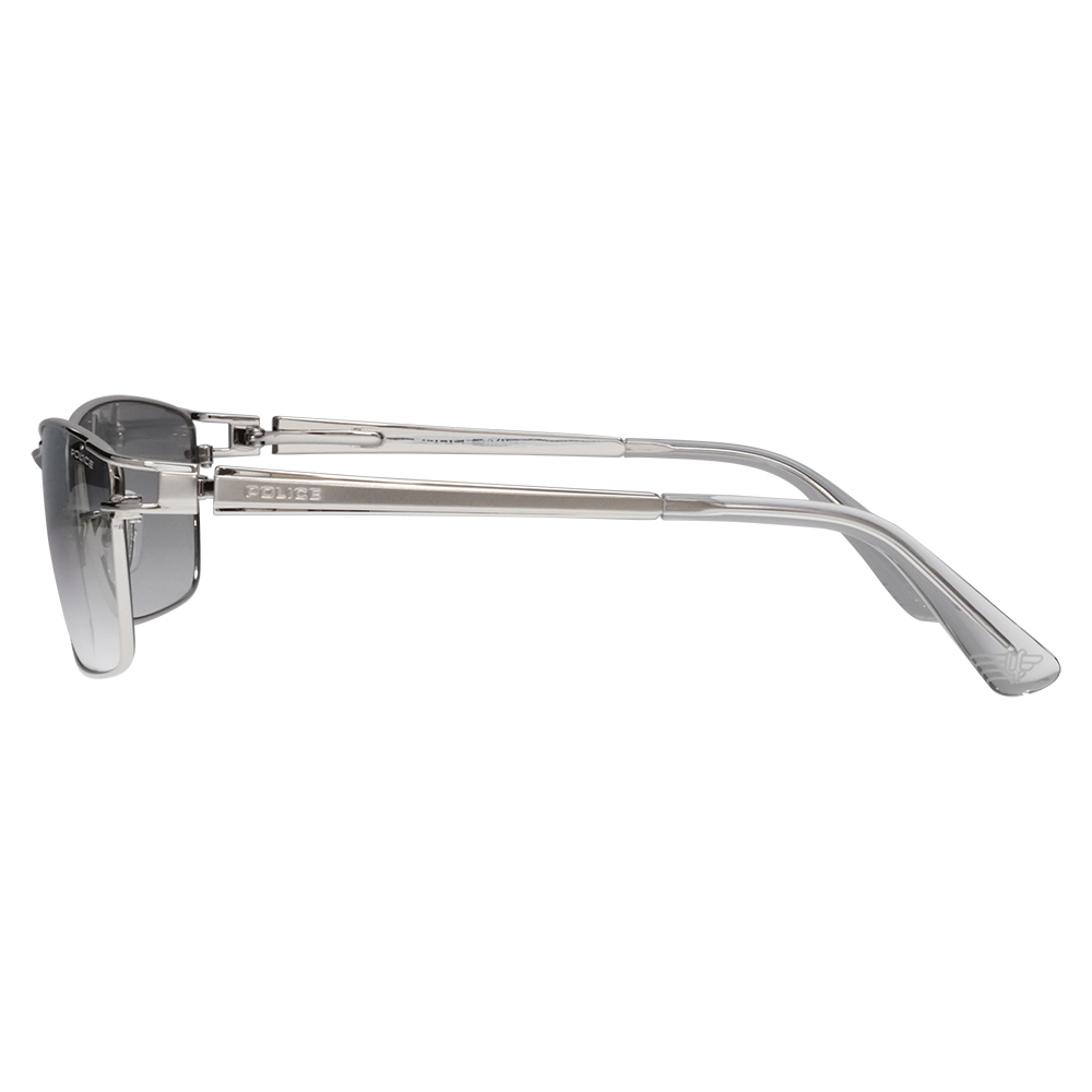 ポリス POLICE SPLQ02J 583X 59 サングラス 2025年モデル JET ジェット スクエア メンズ メタル ミラー | POLICE | 02