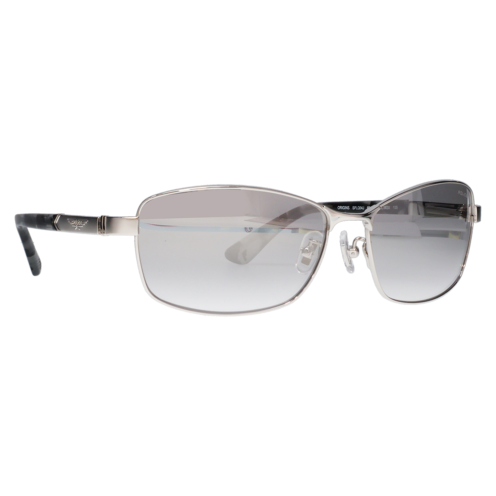ポリス POLICE SPLQ04J 583X 60 サングラス 2025年モデル ORIGINS オリジンズ スクエア メンズ メタル ミラー | POLICE | 04