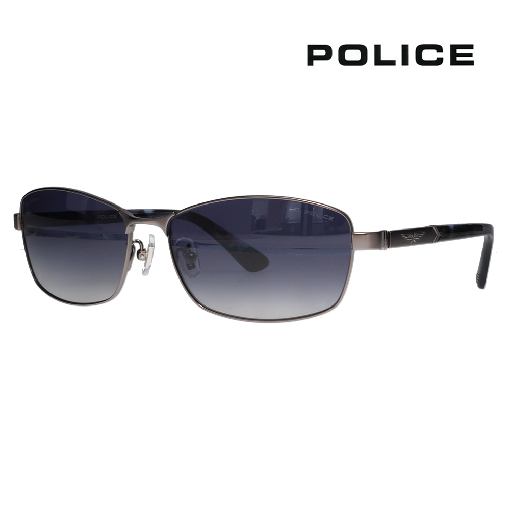 ポリス POLICE SPLQ04J 627P 60 サングラス 2025年モデル ORIGINS オリジンズ スクエア メンズ メタル 偏光 | POLICE