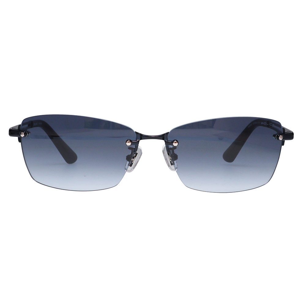 ポリス POLICE SPLQ06J 0N40 60 サングラス 2025年モデル スクエア ツーポイント メンズ | POLICE | 01