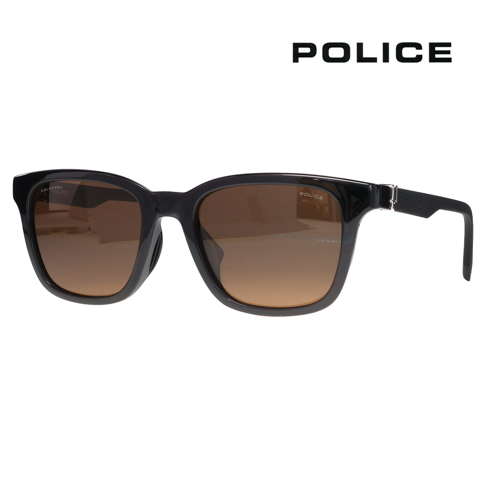 ポリス サングラス SPLT72J 4ALP 53 POLICE スクエア セル メンズ 偏光 | POLICE