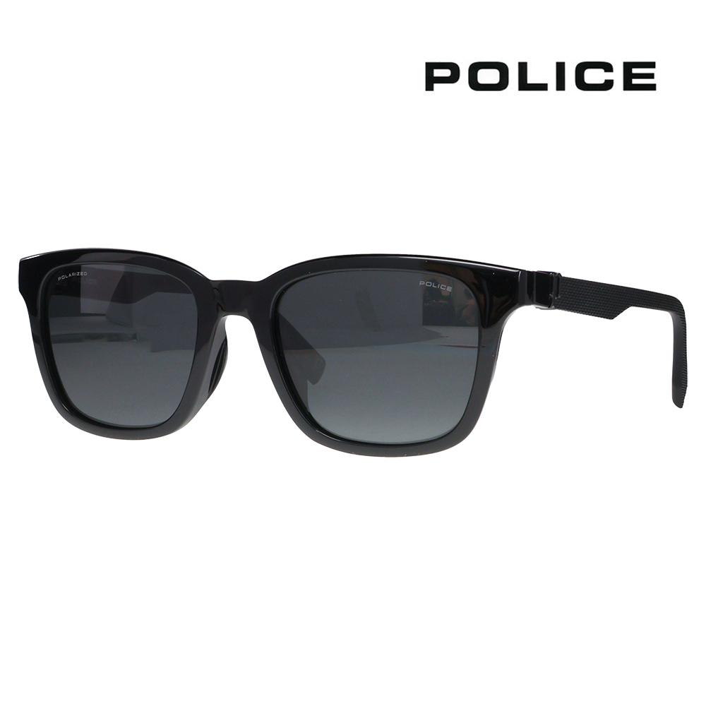 ポリス サングラス SPLT72J Z42P 53 POLICE スクエア セル メンズ 偏光 | POLICE