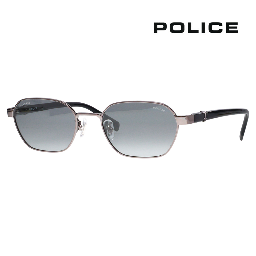 POLICE（ポリス） サングラス SPLT74J 568P 53 POLICE スクエア セル
