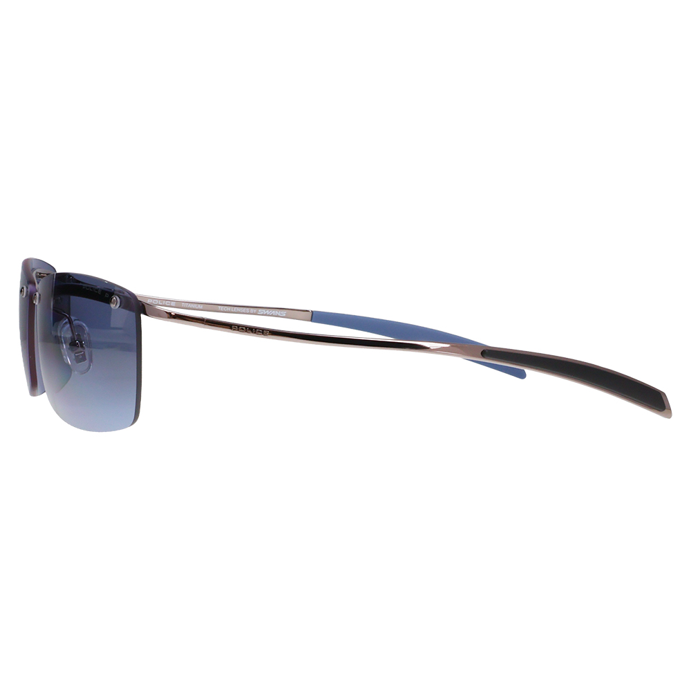 ポリス サングラス SPLT77J 568P 60 POLICE スクエア チタン チタニウム メンズ アウトドア 偏光 ULTRAレンズ | POLICE | 02