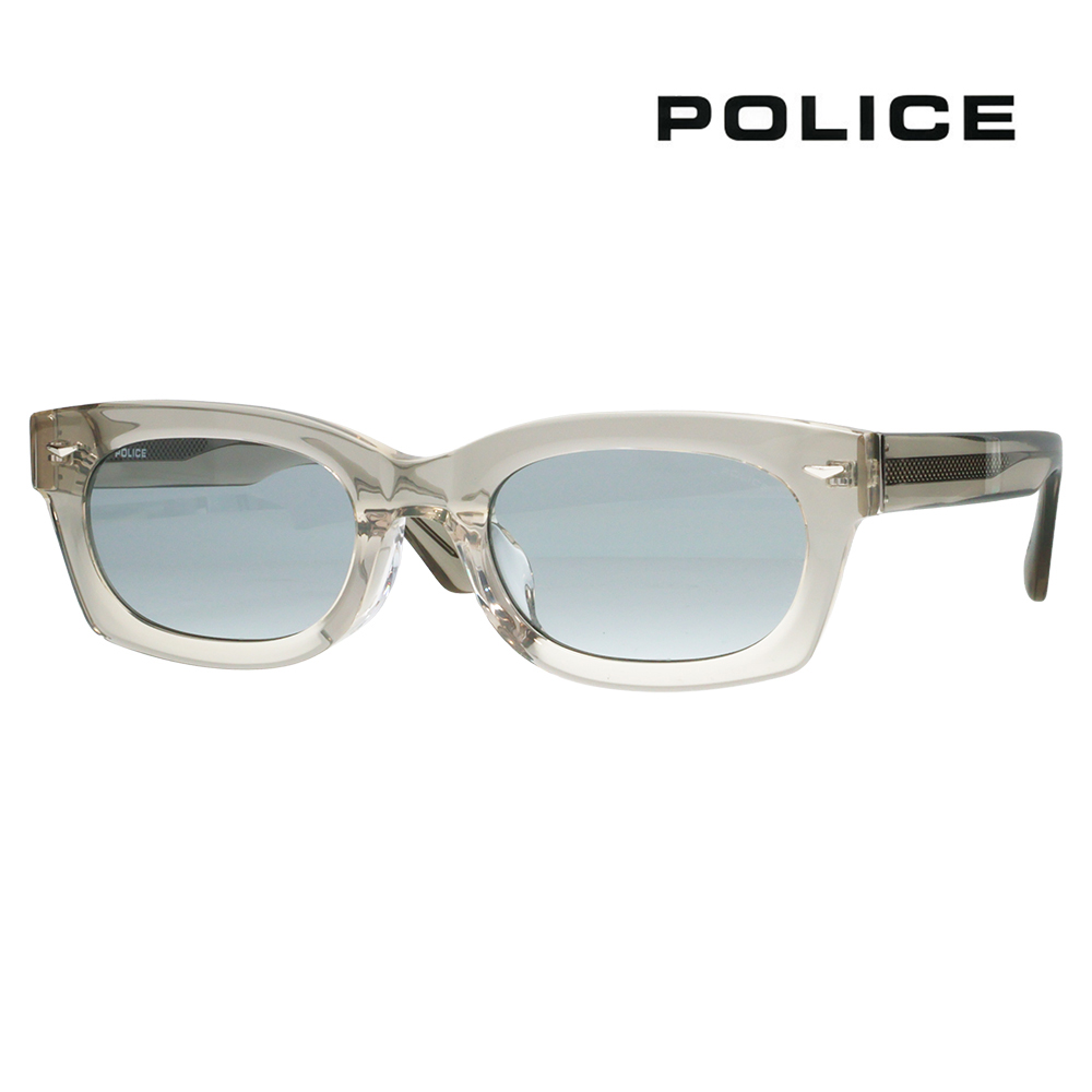 ポリス POLICE SPLT95K 07N8 54 サングラス オーバル スクエア セル メンズ 水上恒司着用 | POLICE