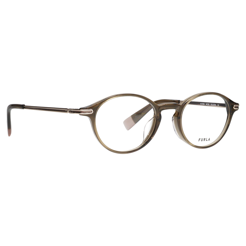 FURLA フルラ 眼鏡 伊達メガネ VFU753J 073M 46 オーバル ボストン  ジャパンモデル セル レディース | FURLA | 04