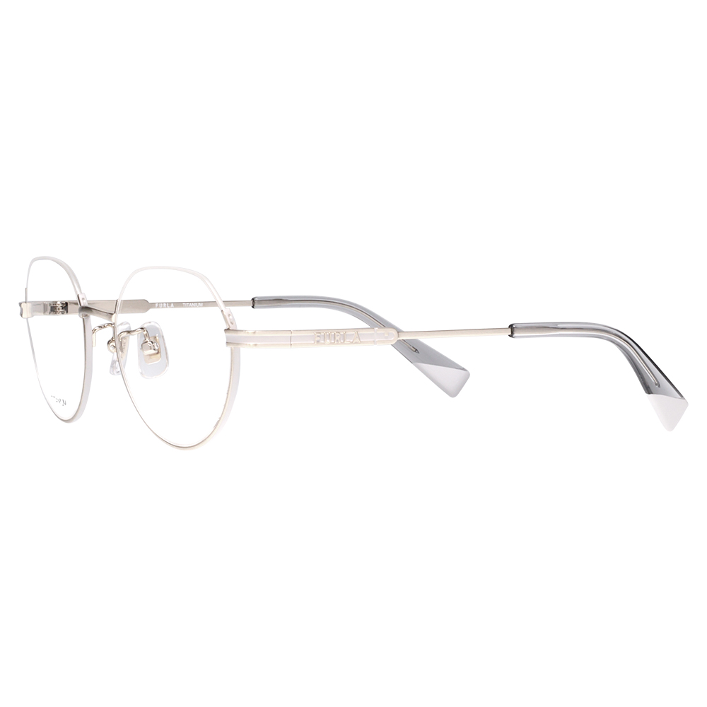 FURLA フルラ 眼鏡 伊達メガネ VFU797J 0I88 50 アンダーリム クラウンパント ジャパンモデル レディース | FURLA | 03