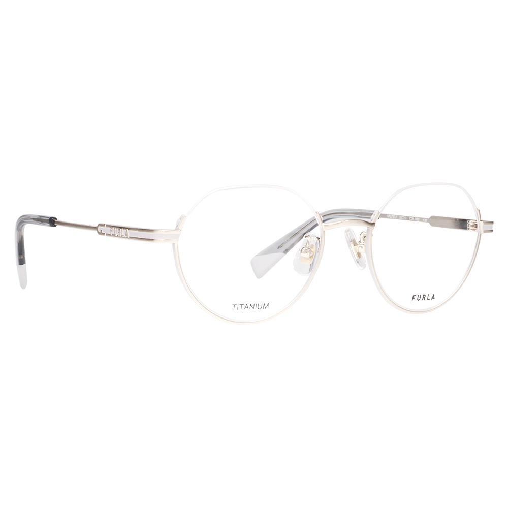 FURLA フルラ 眼鏡 伊達メガネ VFU797J 0I88 50 アンダーリム クラウンパント ジャパンモデル レディース | FURLA | 04