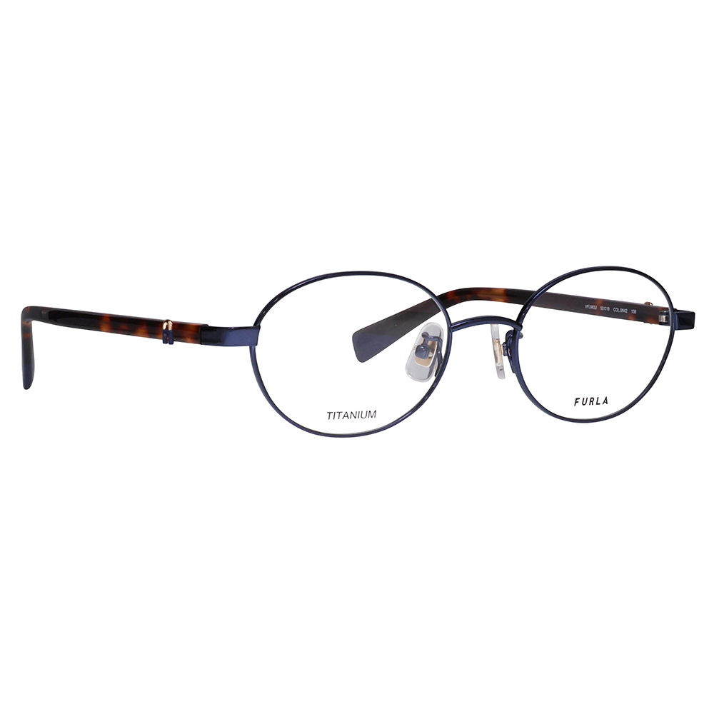 FURLA フルラ 眼鏡 伊達メガネ VFU963J 0N42 50 オーバル メタル チタン ジャパンモデル レディース | FURLA | 04
