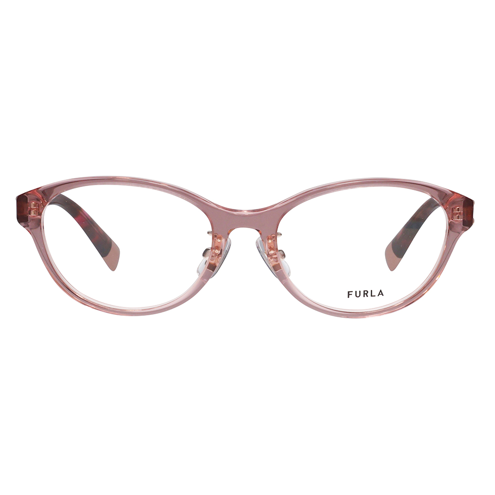 FURLA フルラ 眼鏡 伊達メガネ VFU967J 0776 51 オーバル セル ジャパンモデル レディース | FURLA | 01