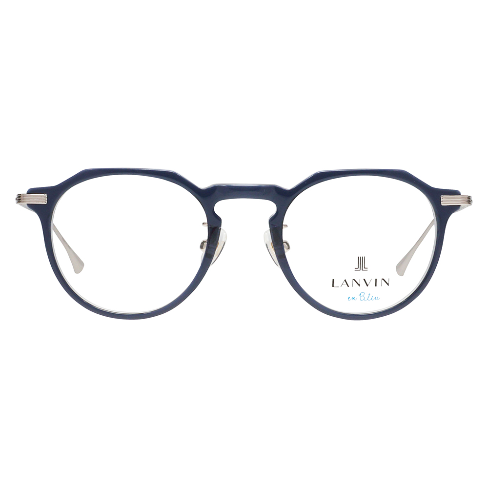 LANVIN en bleu ランバンオンブルー 眼鏡 伊達メガネ VLB001J 0D87 47 フレンチビンテージ クラウンパント クリアカラー ジャパンモデル レディース | LANVIN en Bleu | 01
