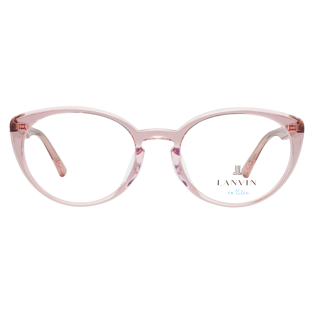 LANVIN en bleu ランバンオンブルー 眼鏡 伊達メガネ VLB002J 03GB 51 フレンチビンテージ キャットアイ セル クリアカラー ジャパンモデル レディース | LANVIN en Bleu | 01