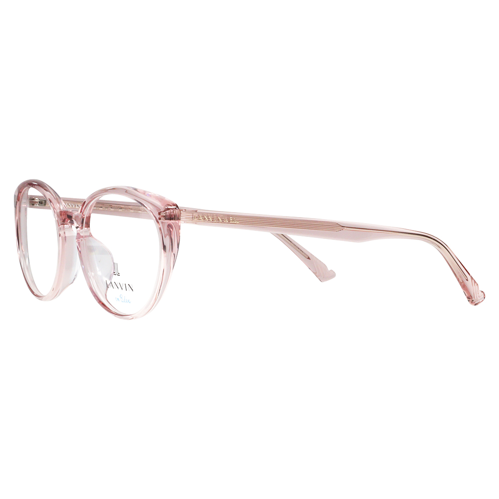 LANVIN en bleu ランバンオンブルー 眼鏡 伊達メガネ VLB002J 03GB 51 フレンチビンテージ キャットアイ セル クリアカラー ジャパンモデル レディース | LANVIN en Bleu | 03