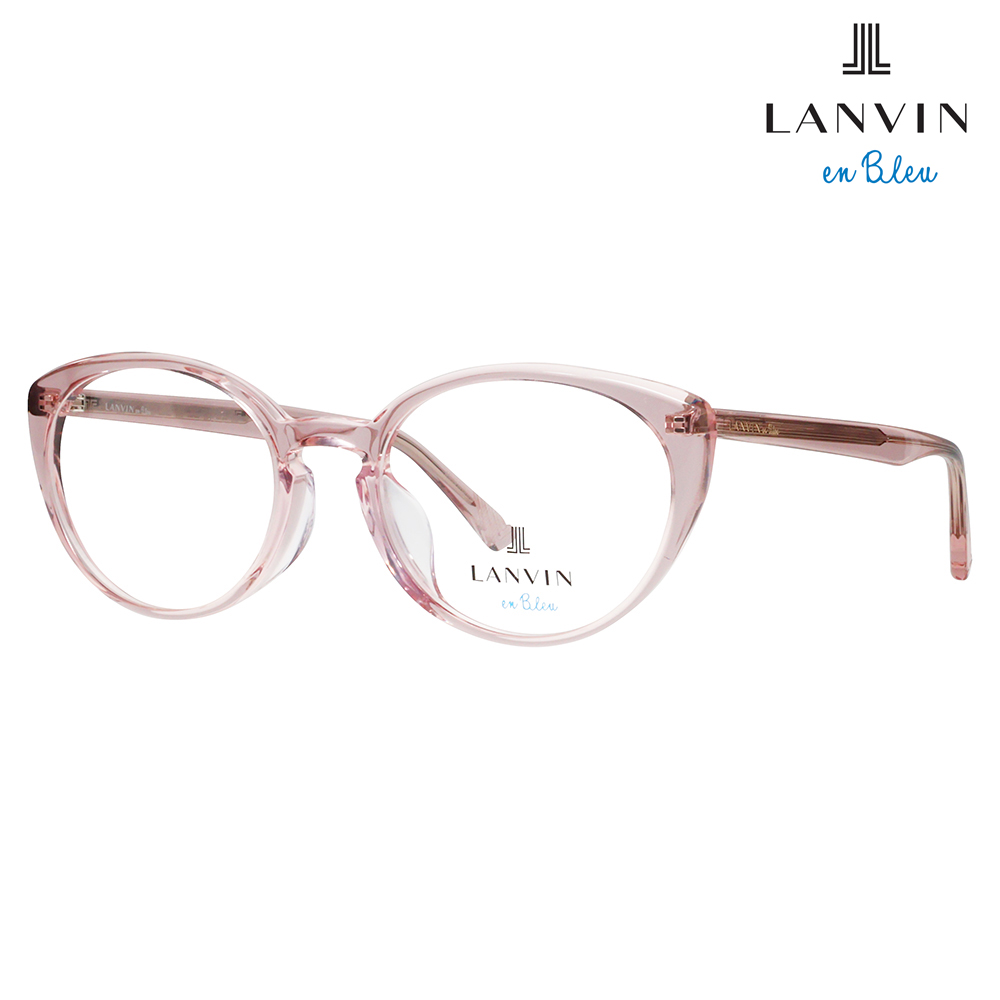 LANVIN en bleu ランバンオンブルー 眼鏡 伊達メガネ VLB002J 03GB 51 フレンチビンテージ キャットアイ セル クリアカラー ジャパンモデル レディース | LANVIN en Bleu